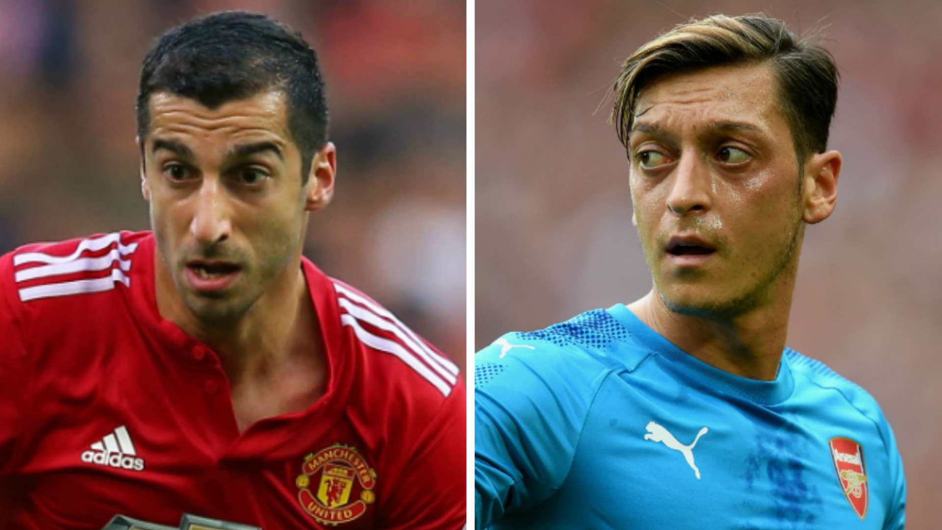Henrikh Mkhitaryan Mesut Ozil 2017