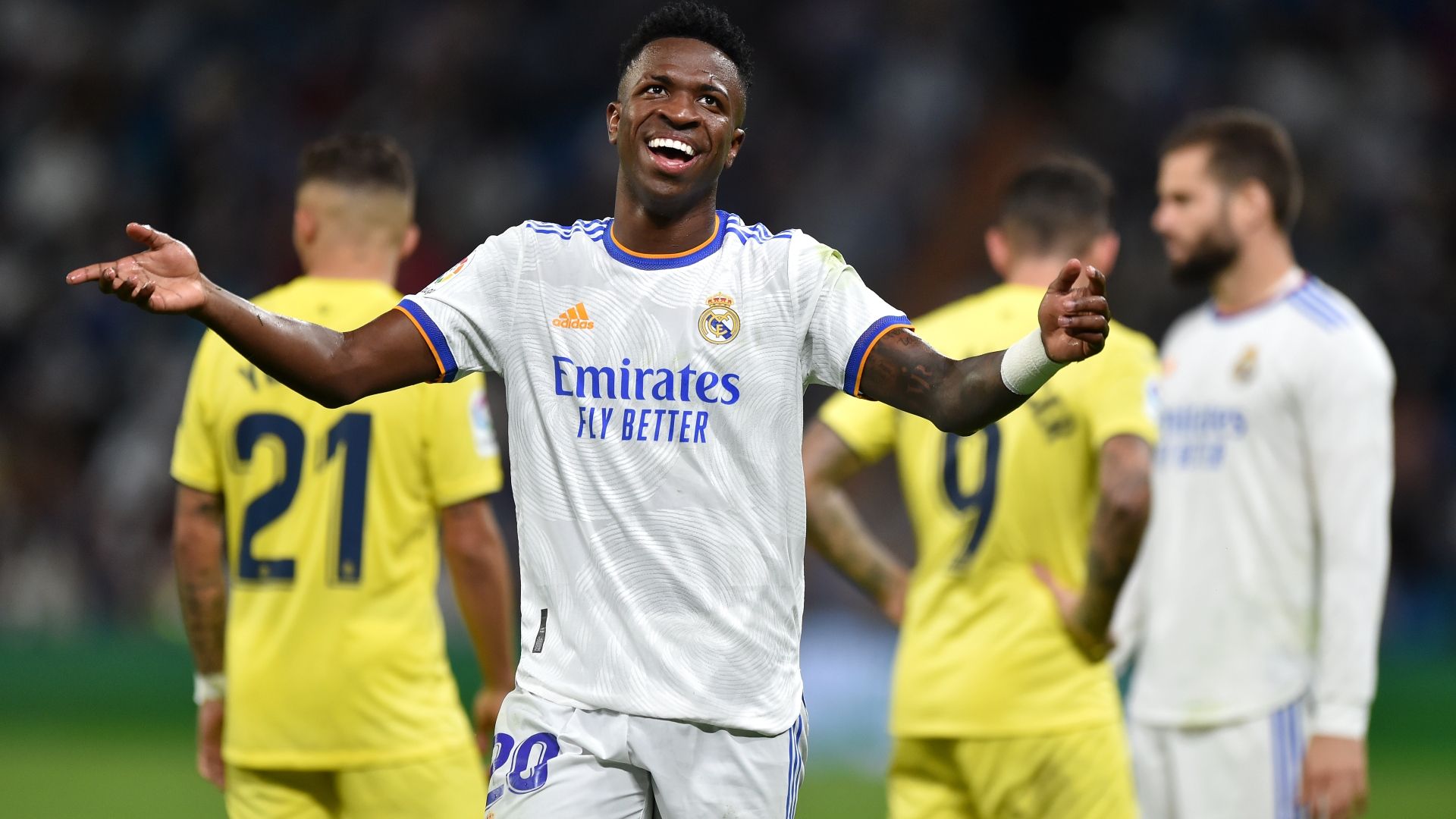 Vinicius Junior Real Madrid Villarreal La Liga 2021-22