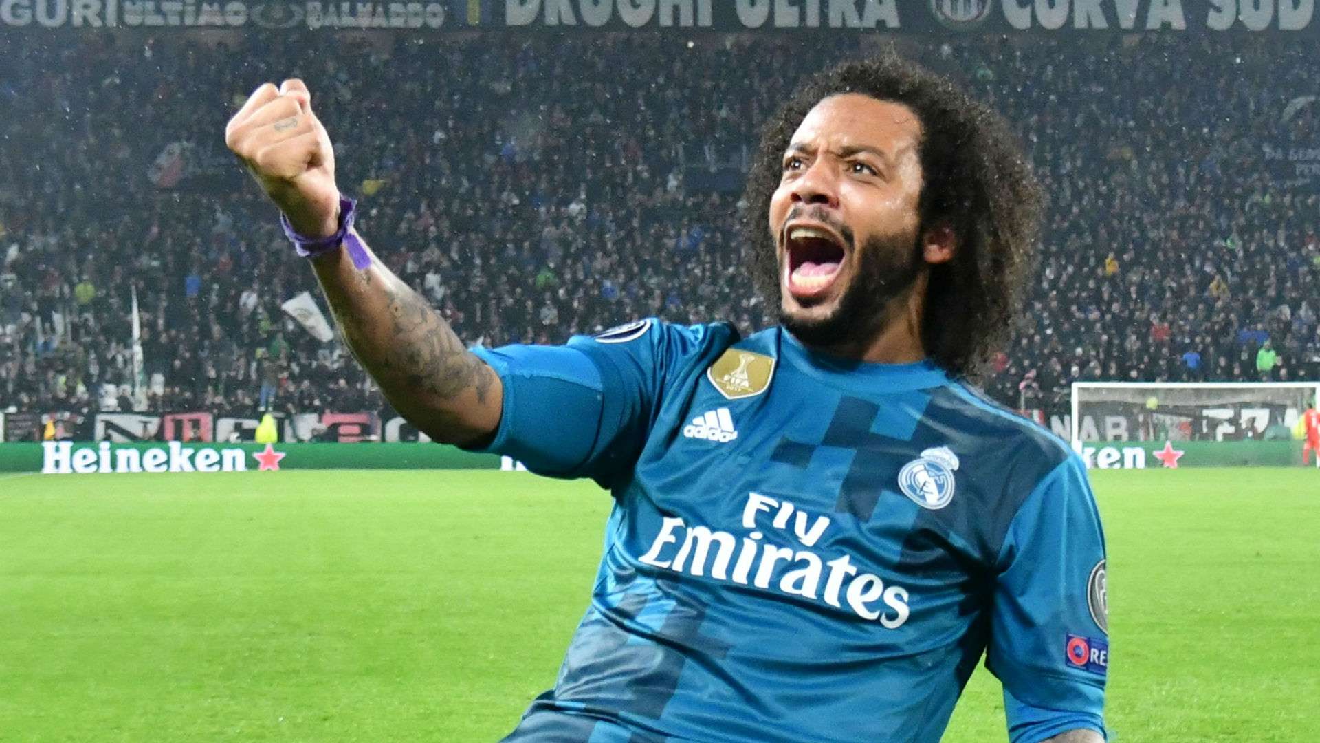 Marcelo Real Madrid Juventus Champions League  03 04 2018