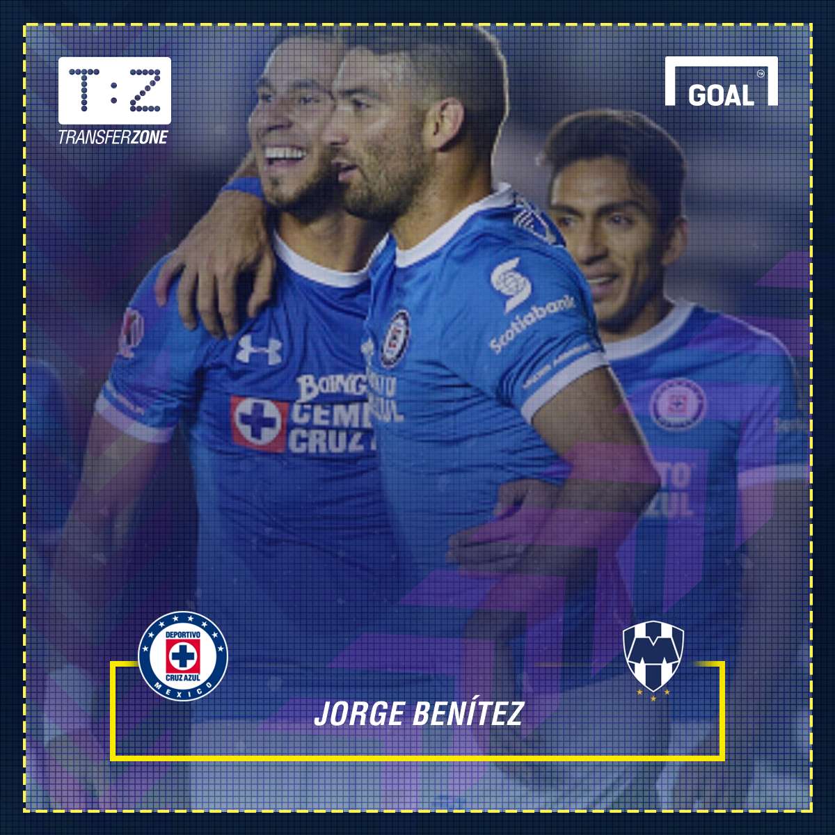 Jorge Benítez Cruz Azul Monterrey