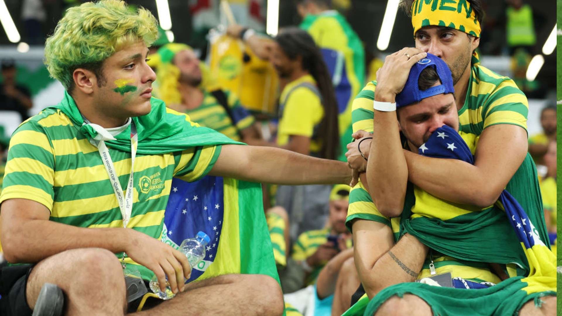 Brazil fans.