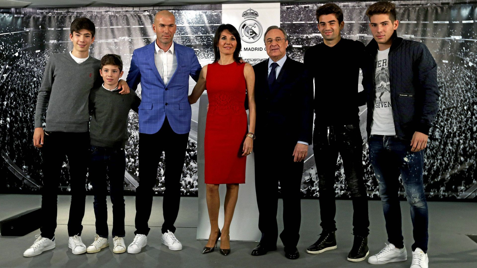 ONLY GERMANY Zinedine Zidane Veronique Enzo Luca Elyaz Theo Florentino Perez