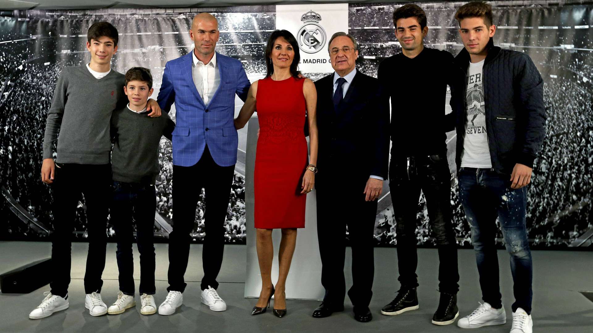 ONLY GERMANY Zinedine Zidane Veronique Enzo Luca Elyaz Theo Florentino Perez