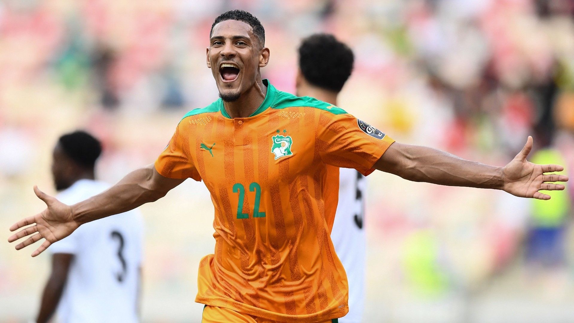 Sebastien Haller Ivory Coast vs Sierra Leone Africa Cup of Nations 2021