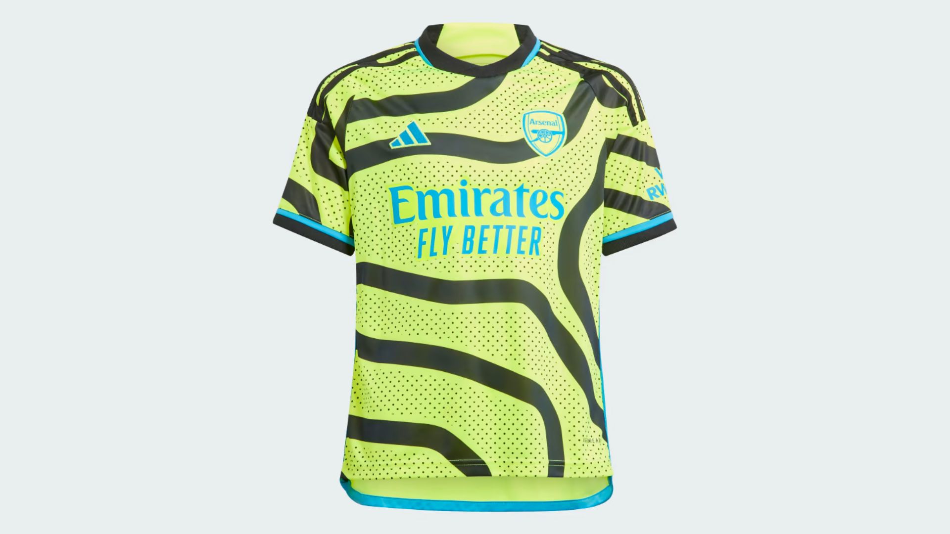 arsenal 2023-24 youth away shirt