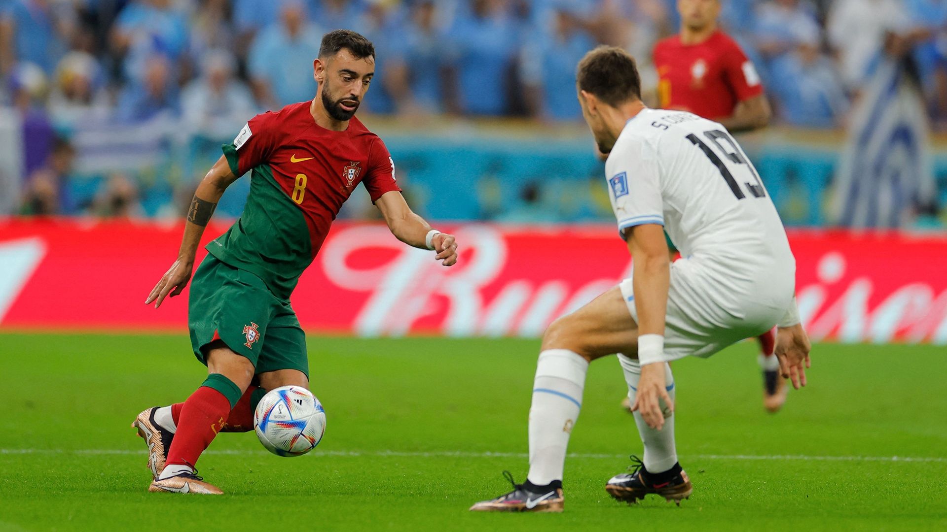 Bruno Fernandes Portugal Uruguay 2022 World Cup
