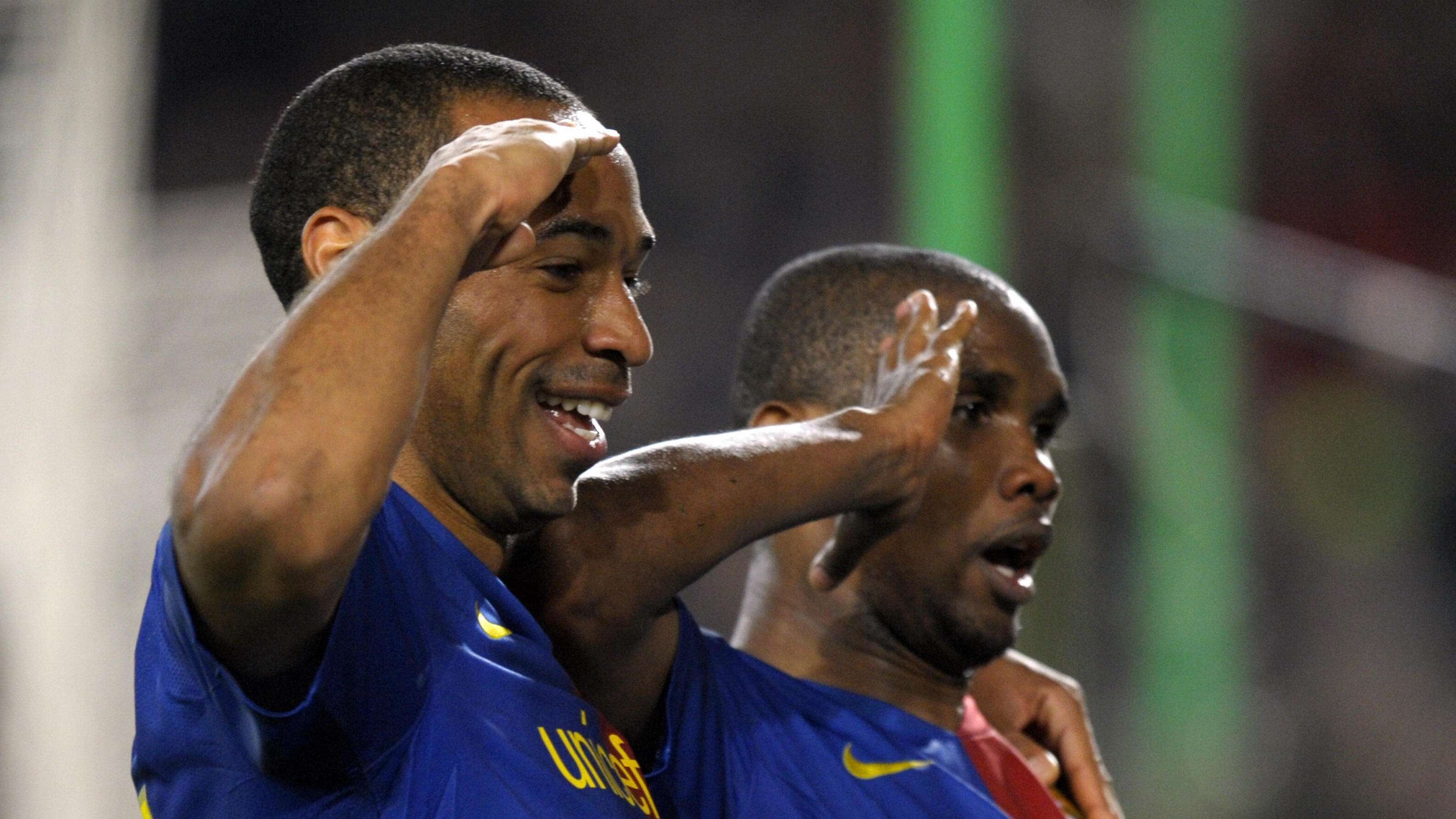 Thierry Henry Samuel Eto'o Barcelona