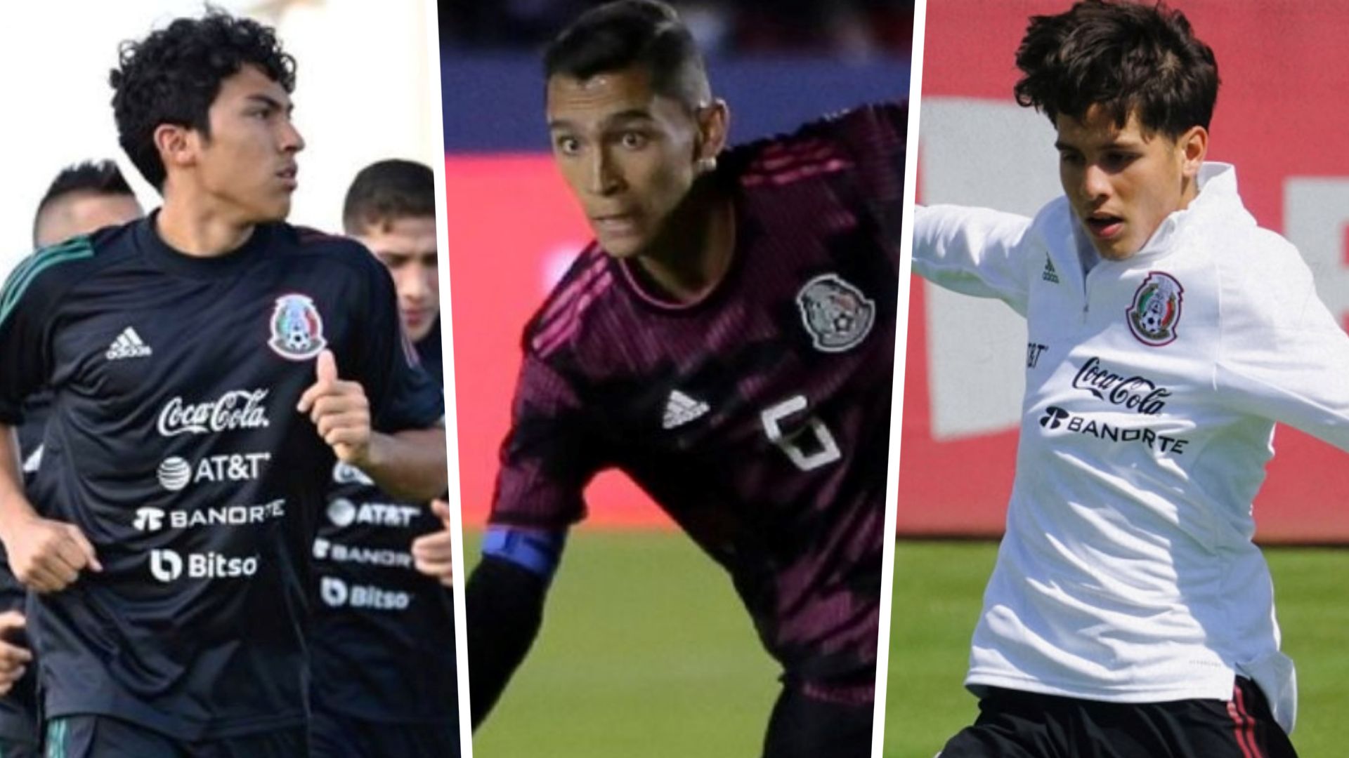Jonathan Gómez Fidel Ambriz Christian Torres Selección Mexicana