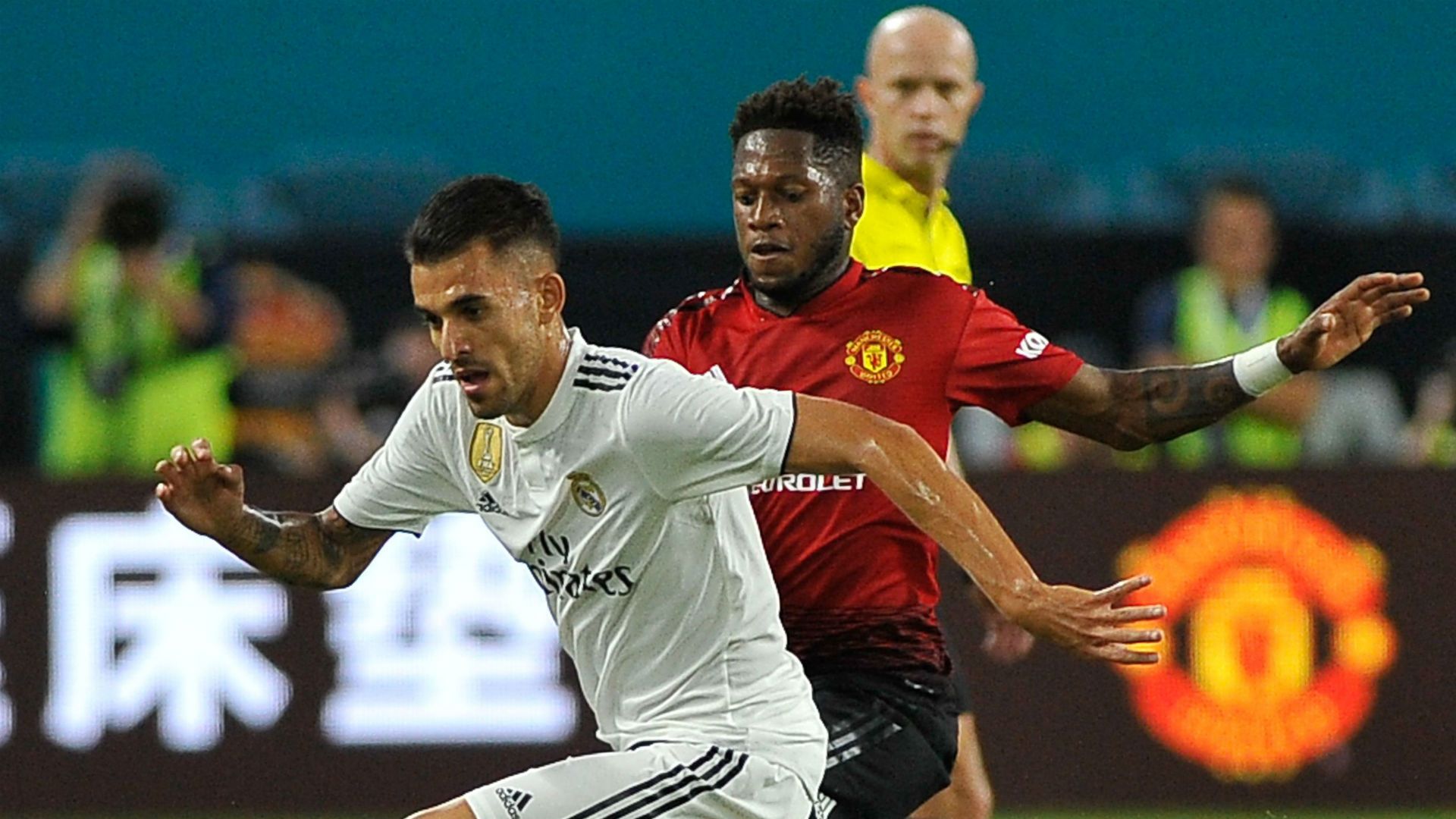 Fred Real Madrid Manchester United ICC 31 07 2018