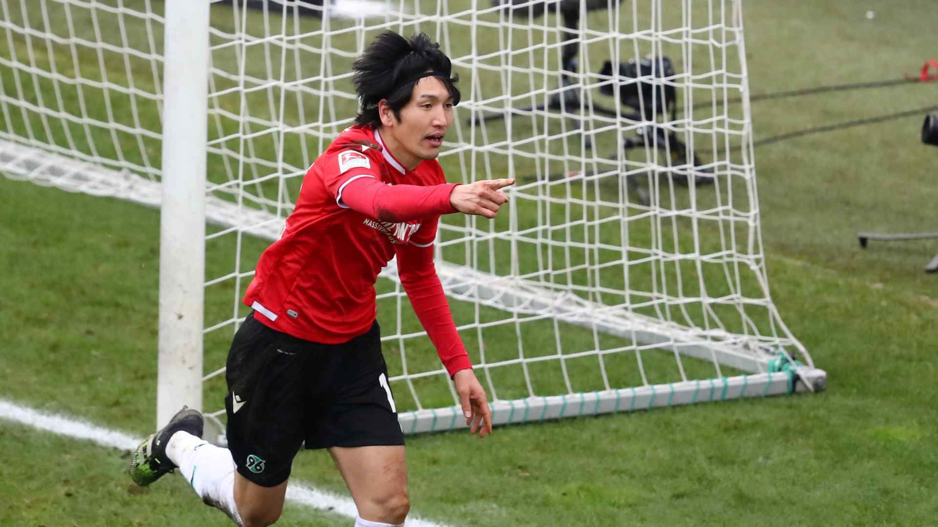 Genki Haraguchi Hannover 2021-01-16