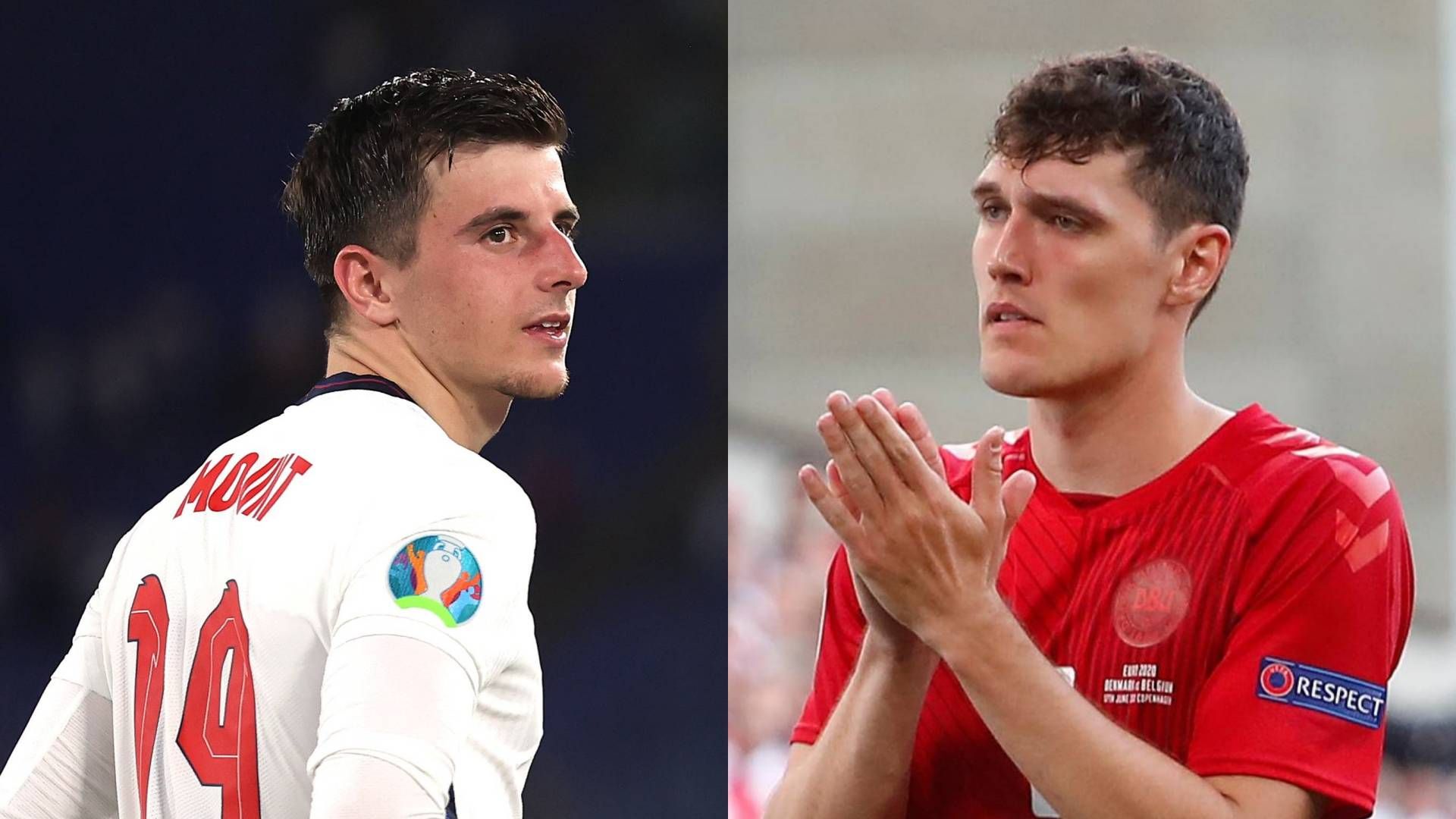 Mason Mount England Andreas Christensen Denmark