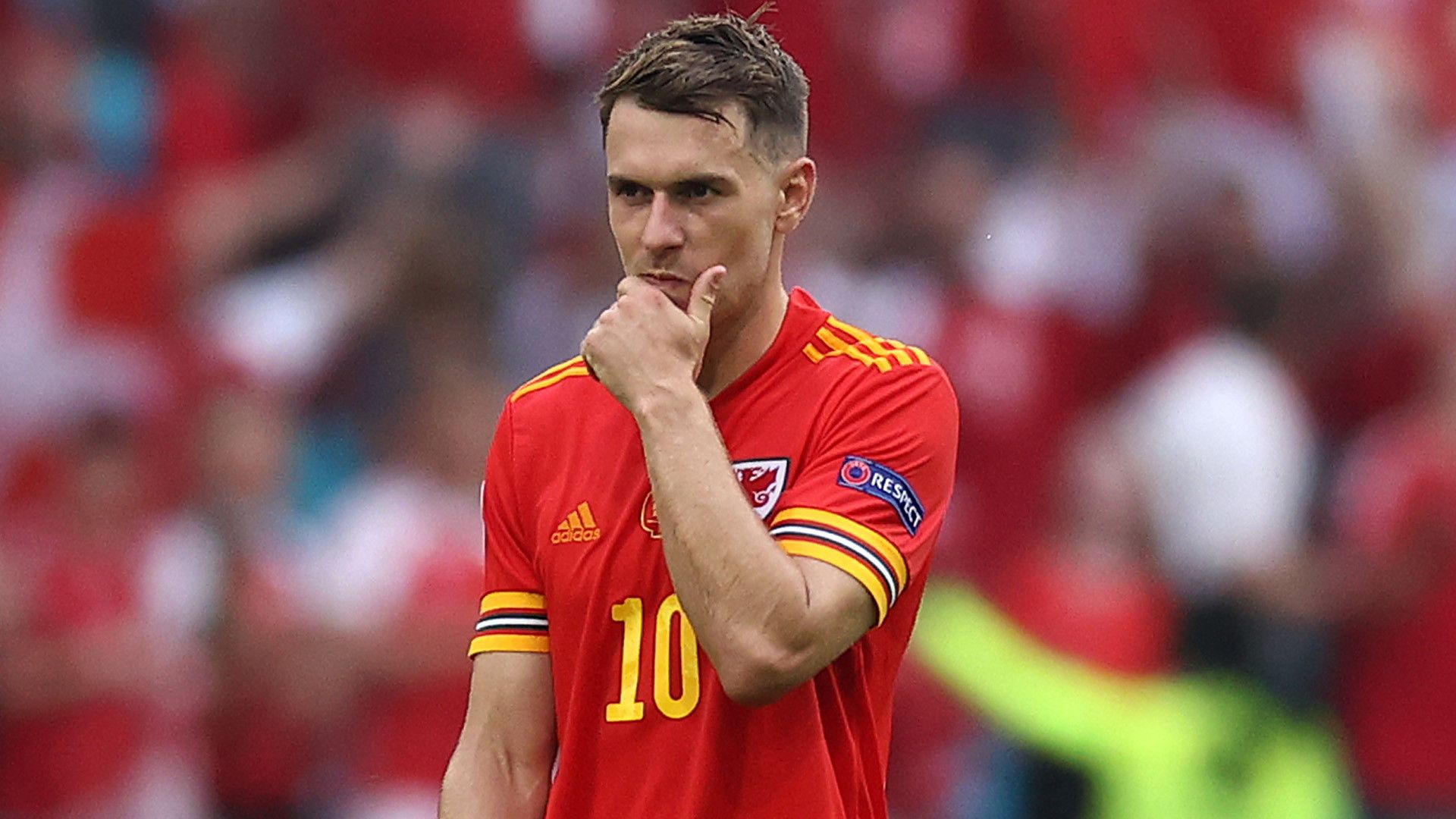 Aaron Ramsey Wales Euro 2020