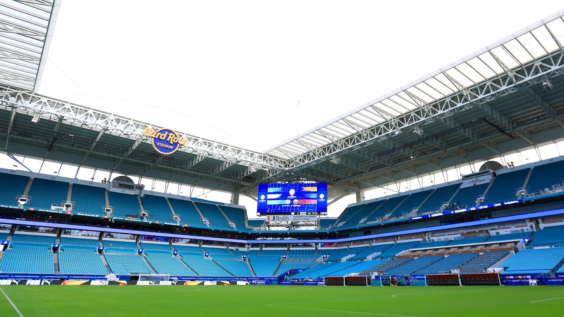 General view of Hard Rock Stadium 