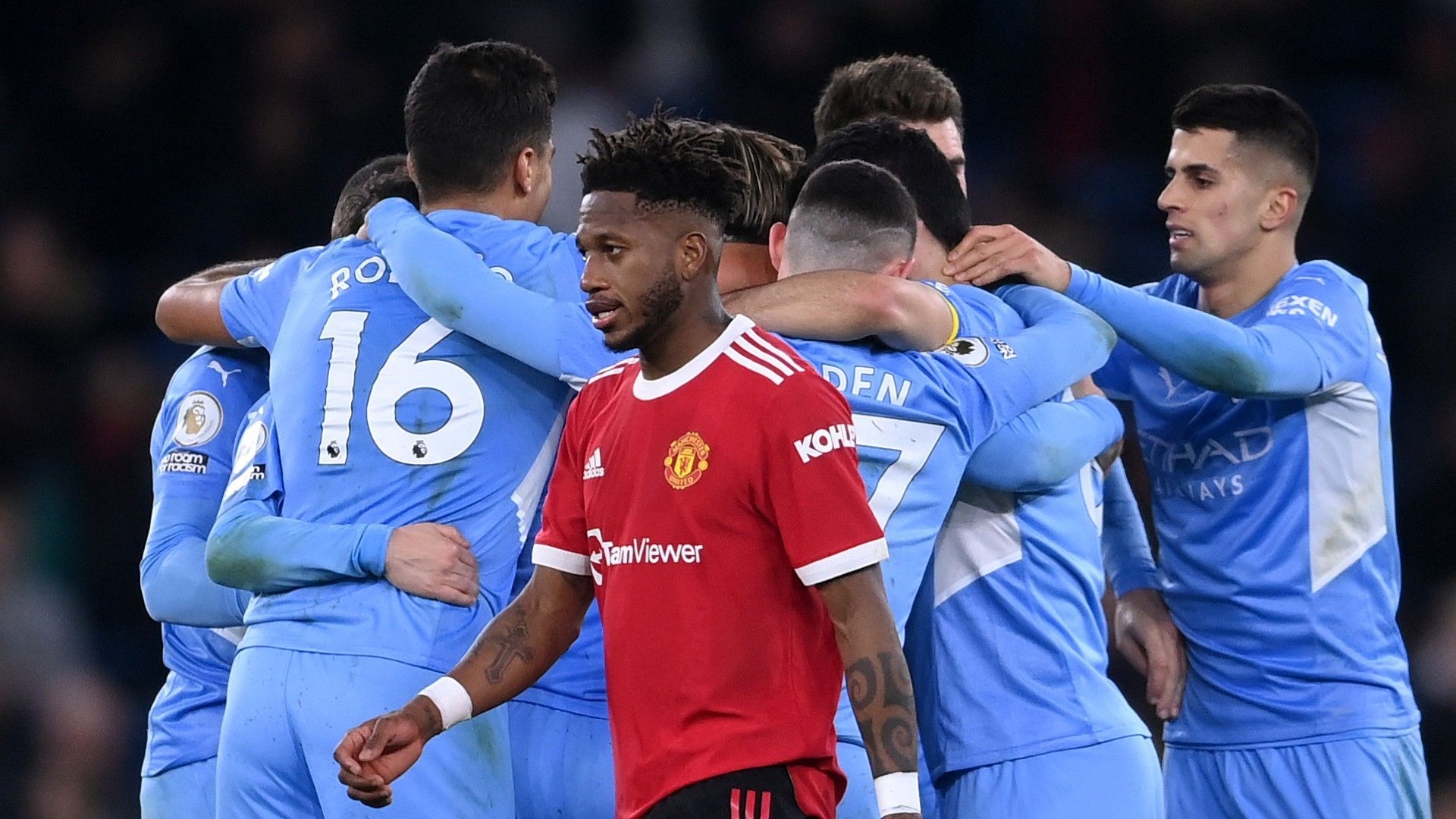 Fred Manchester United City 2021-22