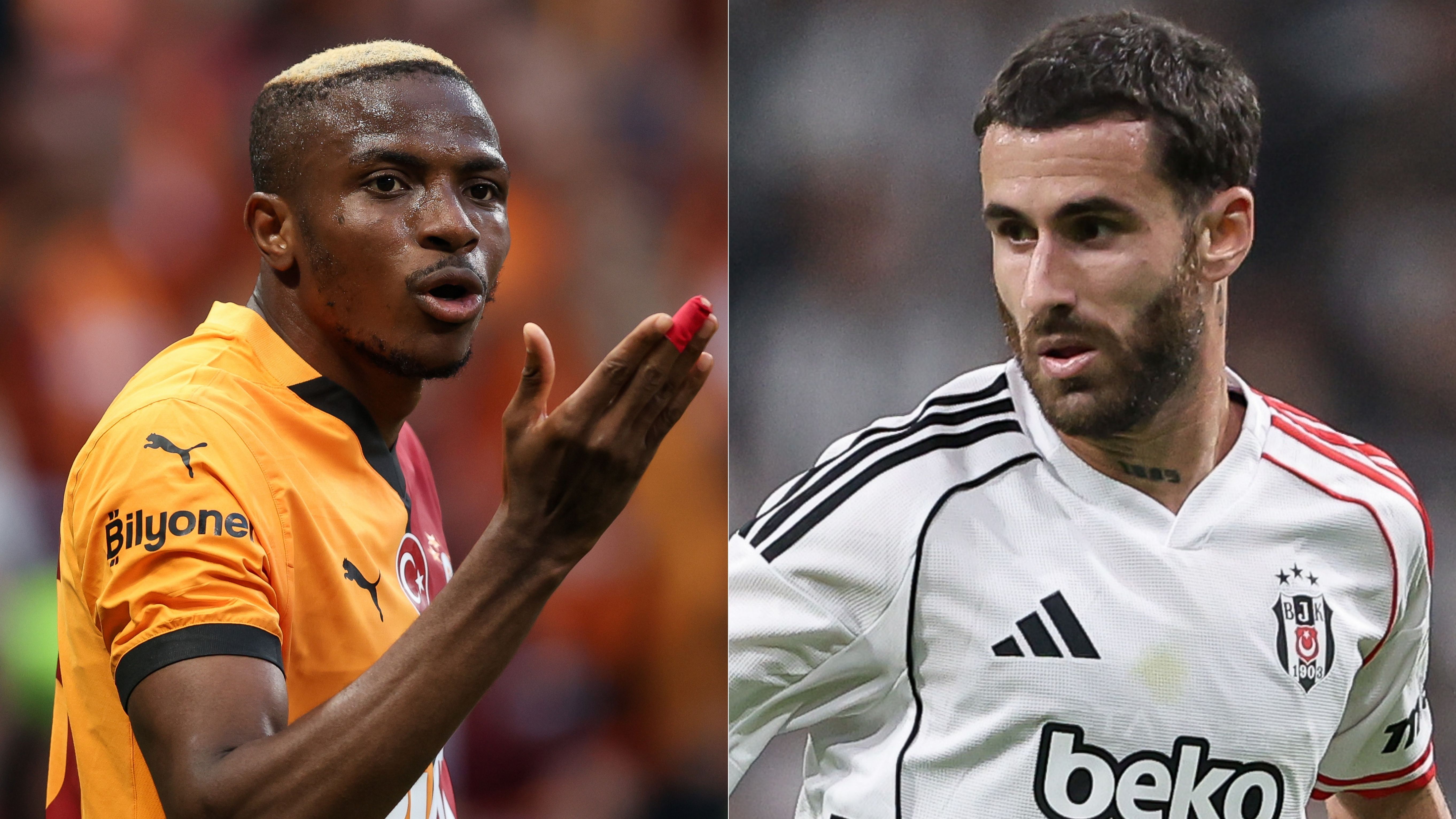 Galatasaray Besiktas Victor Osimhen Rafa Silva