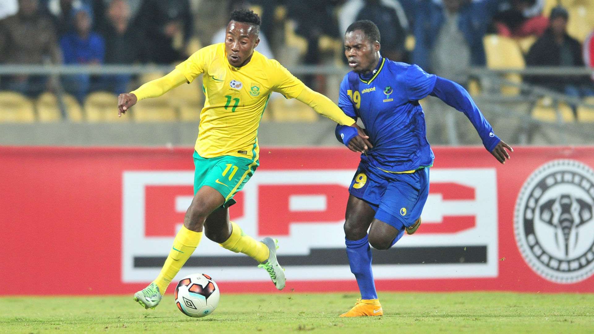 Bafana Bafana, Lebogang Maboe against Tanzania