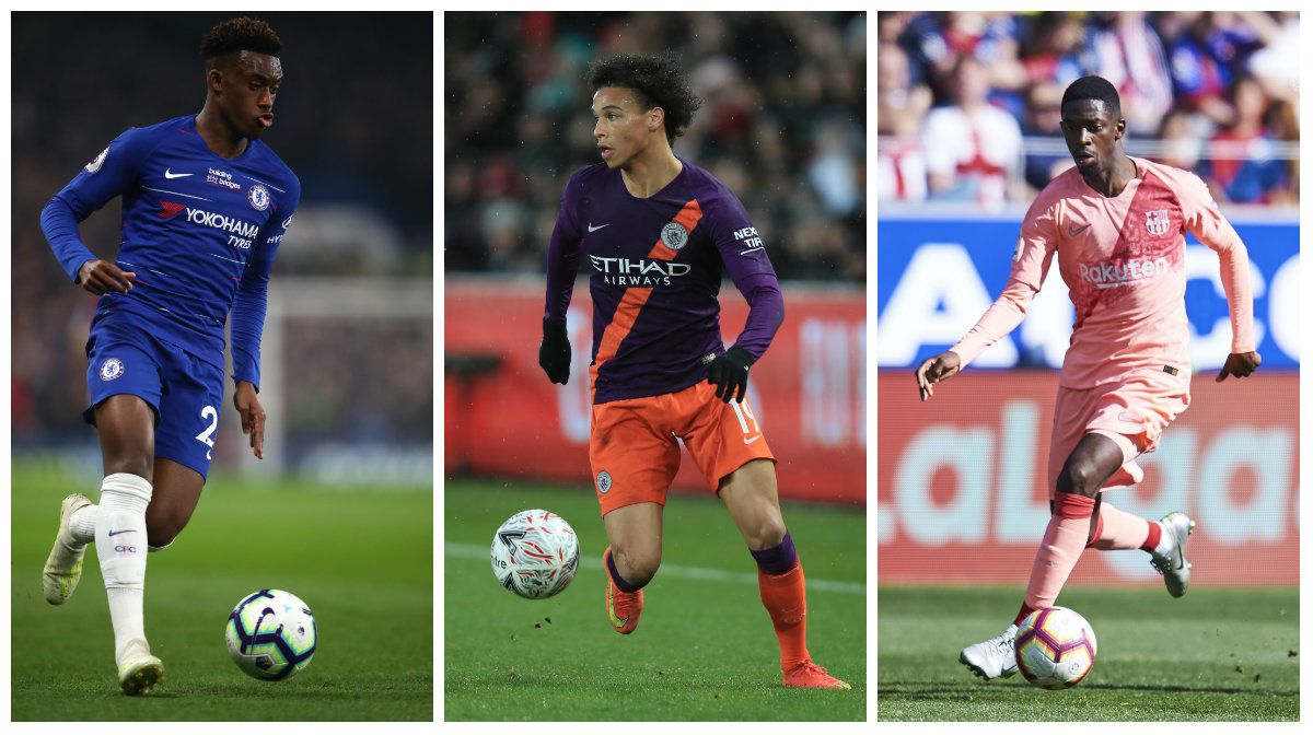 Ousmane Dembele Leroy Sane Callum Hudson-Odoi