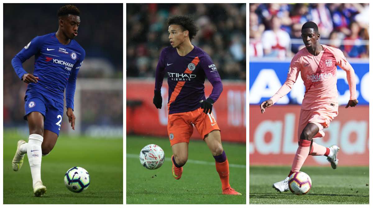 Ousmane Dembele Leroy Sane Callum Hudson-Odoi
