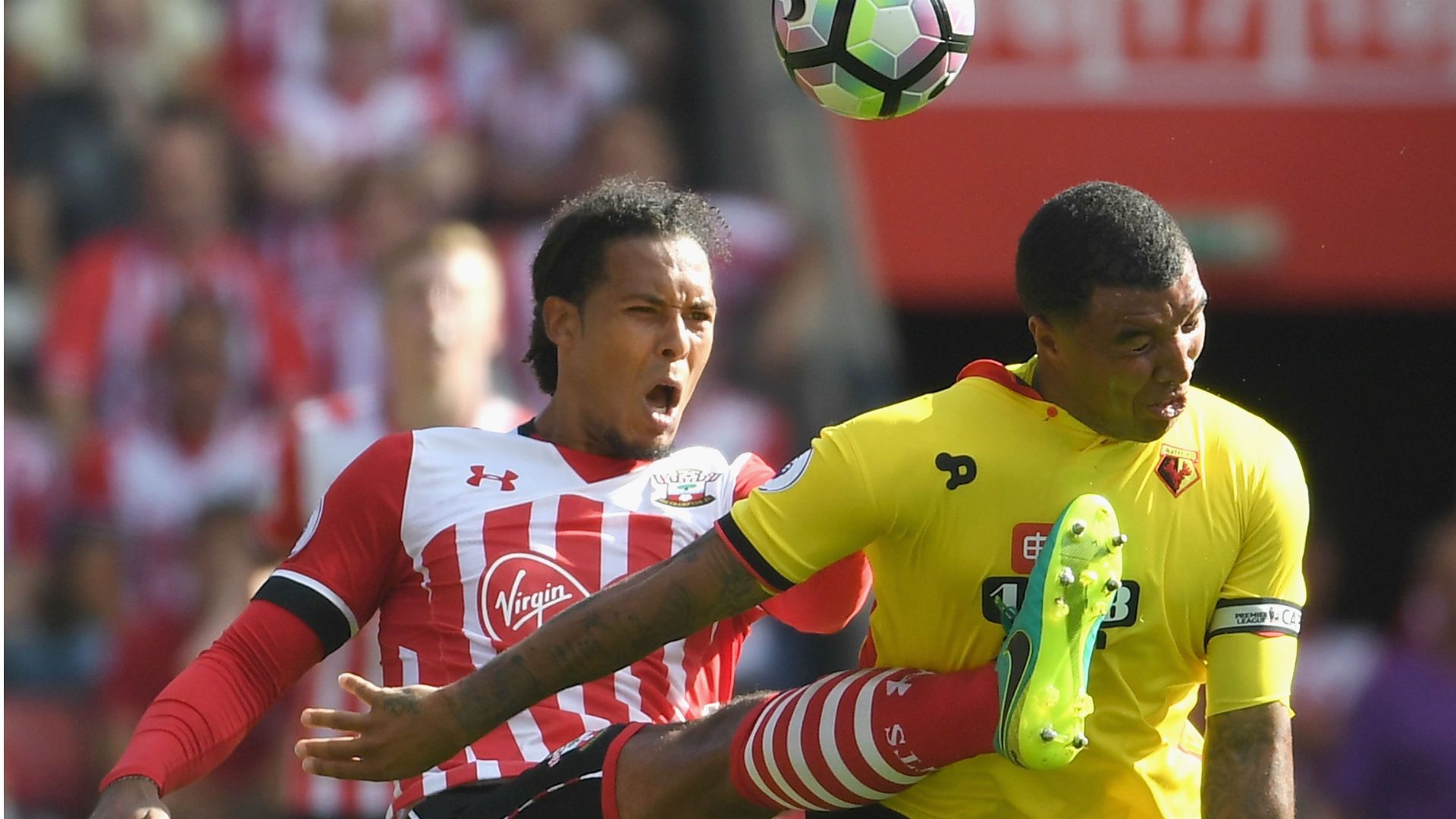 Van Dijk Deeney Liverpool Watford