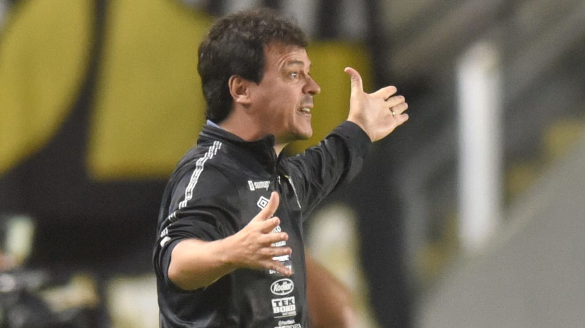 Fernando Diniz em Santos x Jacuipense, oitavas da Copa do Brasil, 28072021