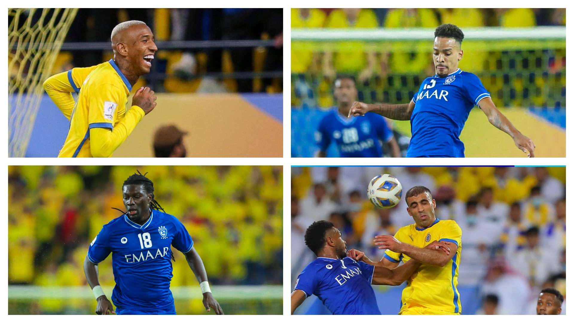 ماتيوس بيريرا - تاليسكا - عبد الرزاق حمد الله - جوميس