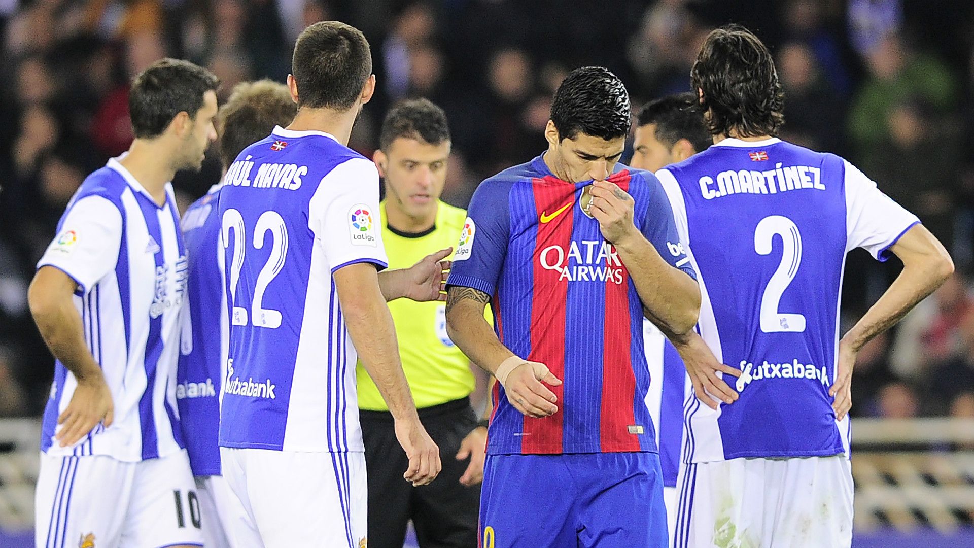 Luis Suarez Real Sociedad Barcelona La Liga 27112016