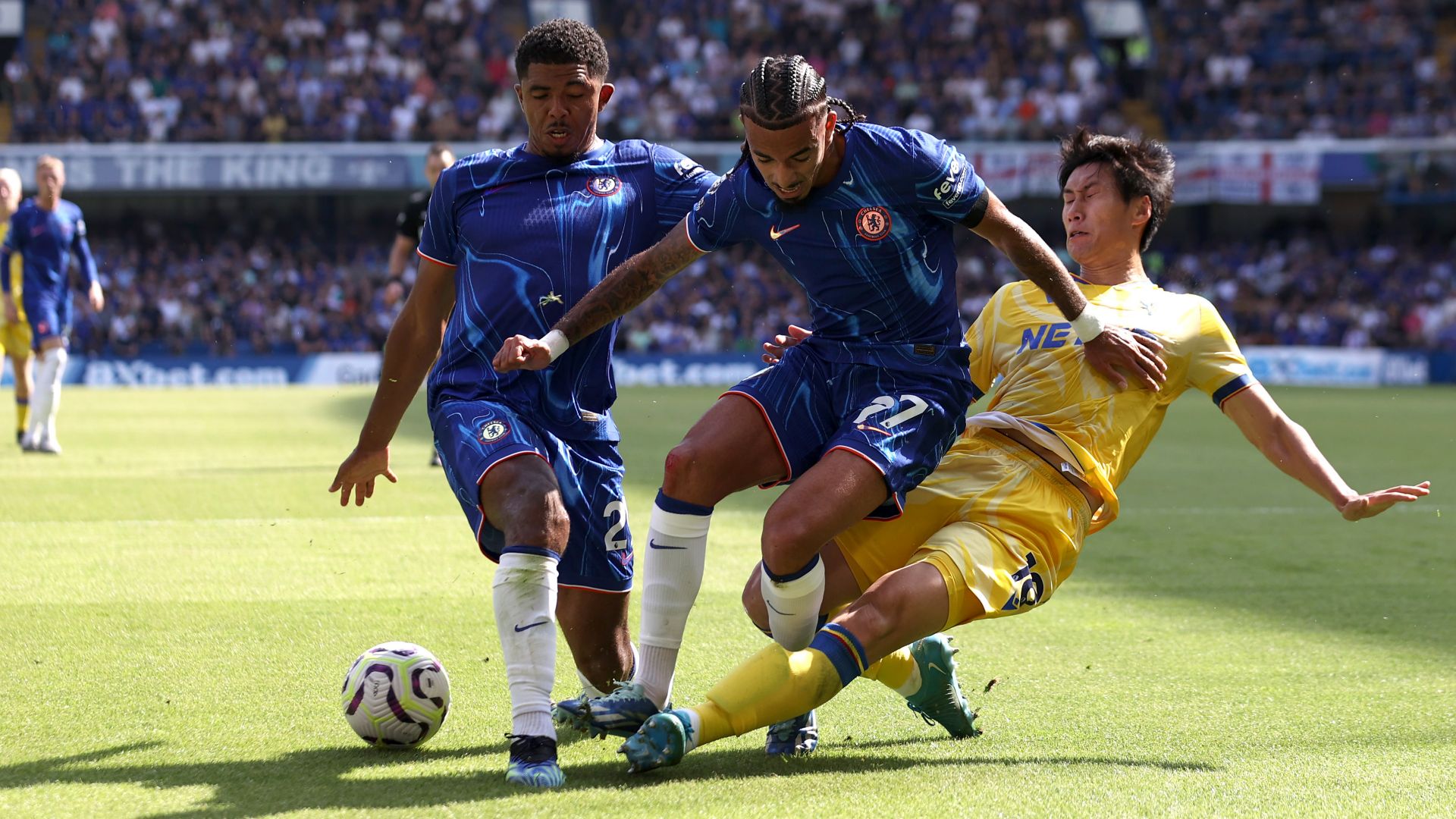 Wesley Fofana Malo Guston Chelsea Crystal Palace 2024-25
