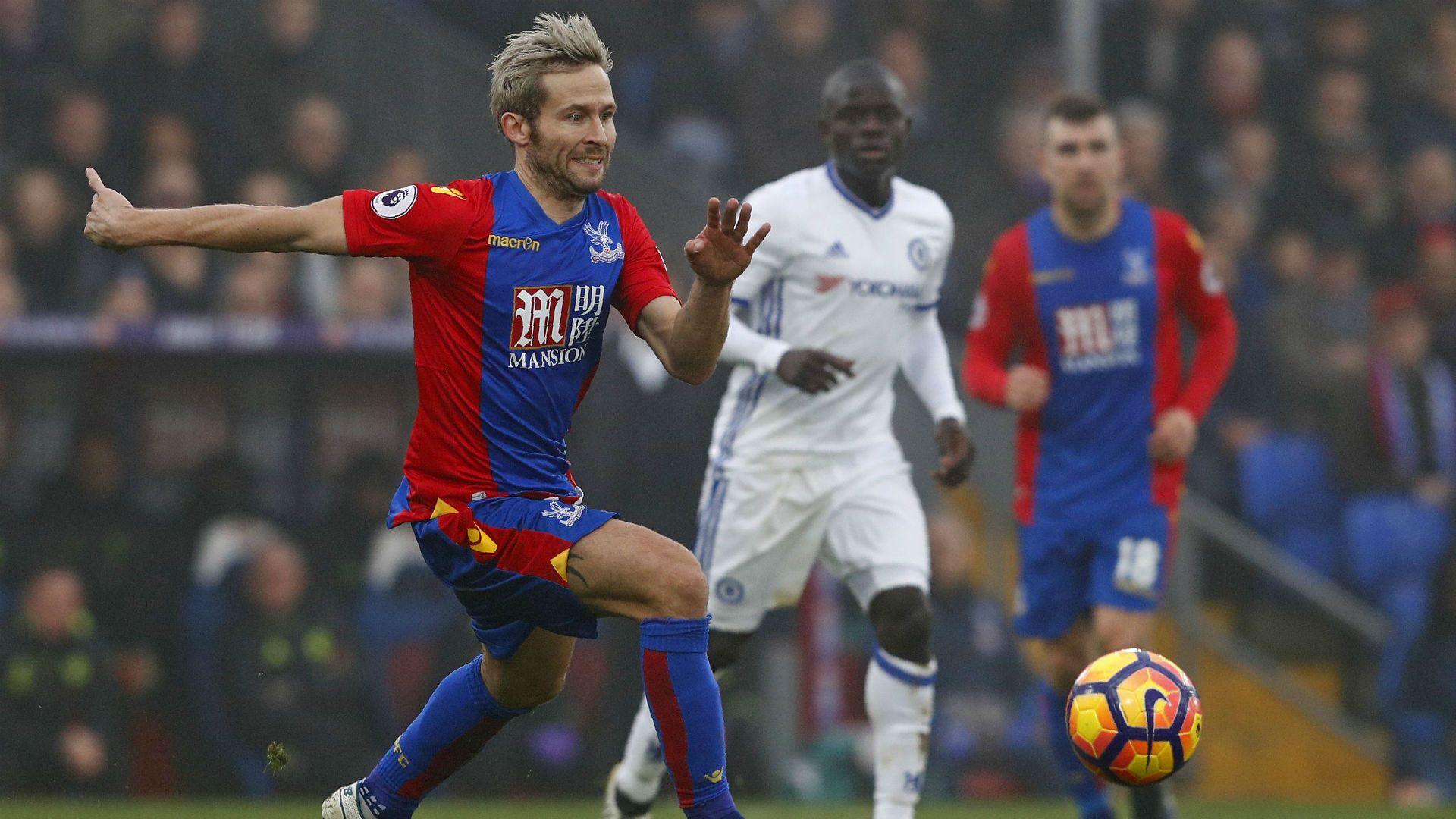 Yohan Cabaye Premier League Crystal Palace v Chelsea