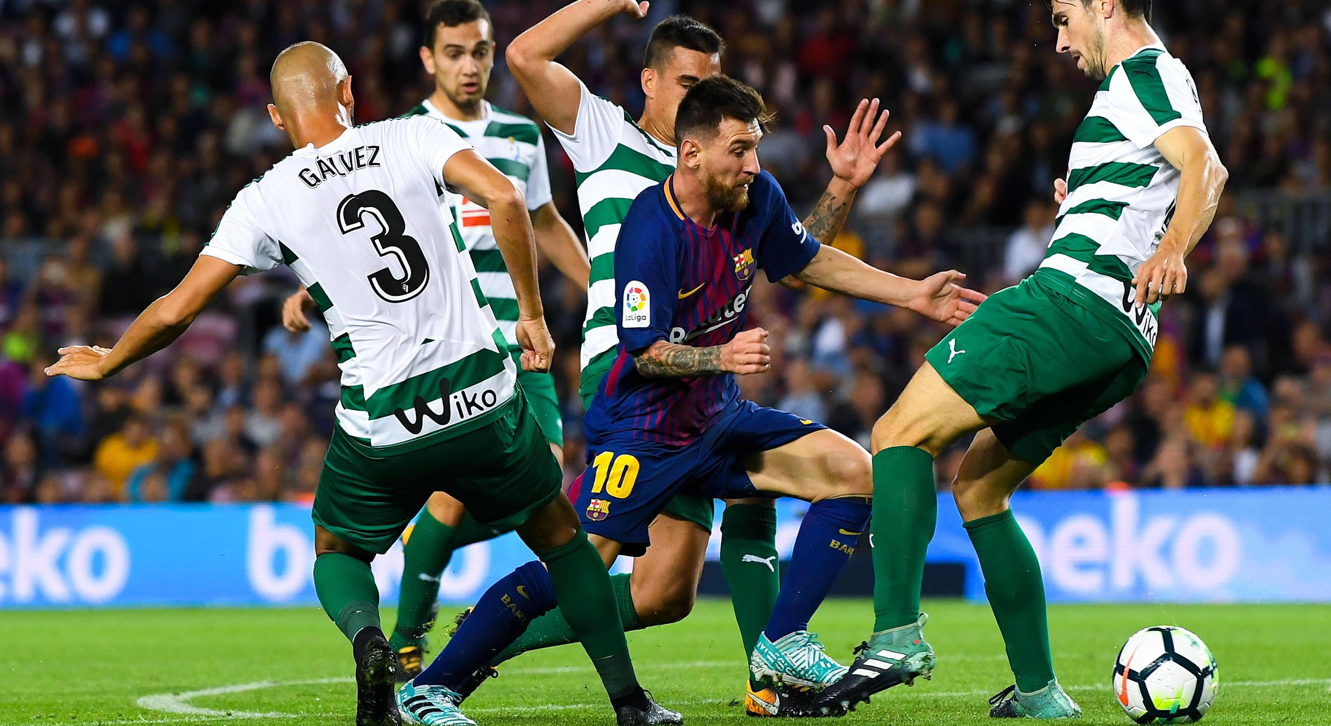 Lionel Messi Barcelona Eibar