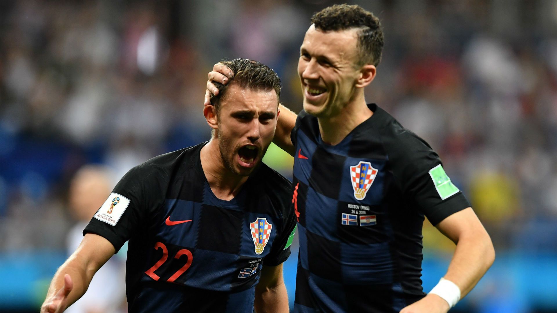 croatia iceland - josip pivaric ivan perisic - world cup - 26062018