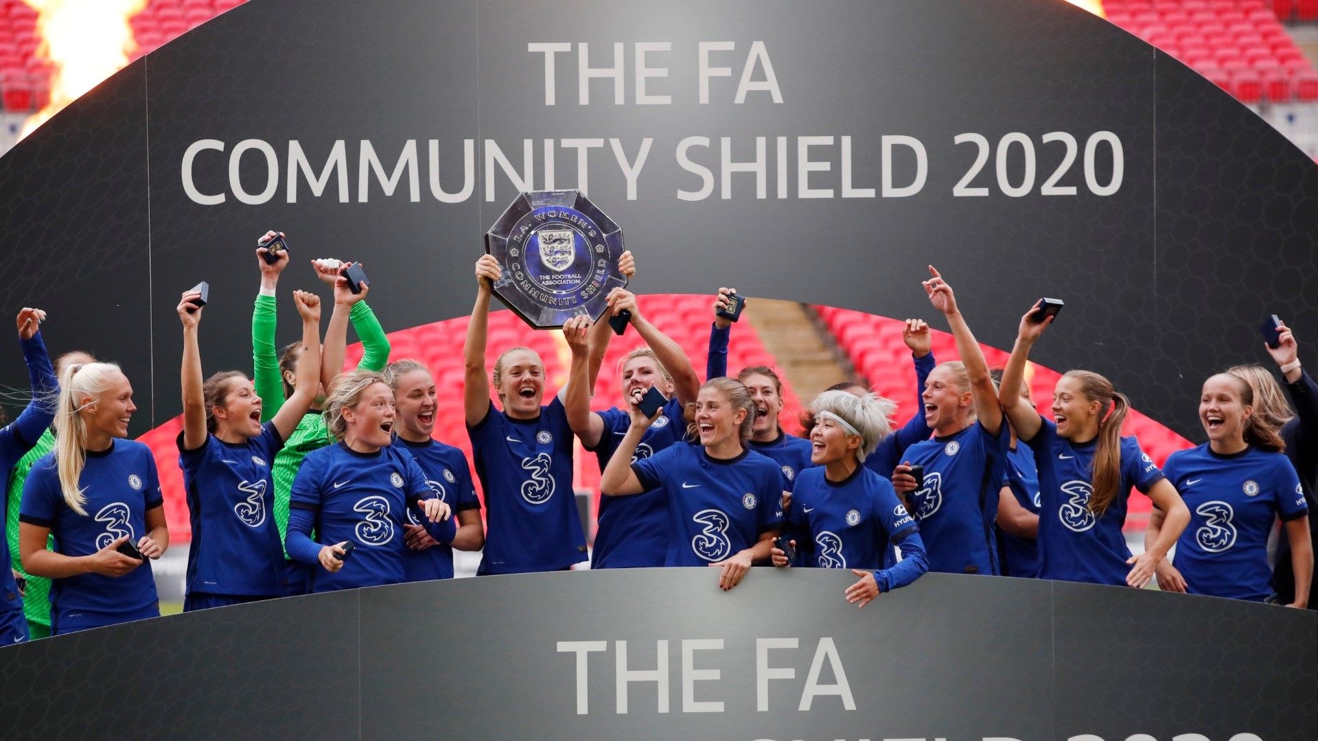 Chelsea Women Community Shield 2020