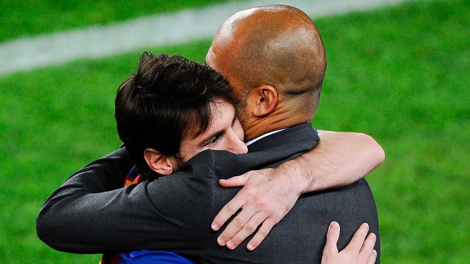 lionel messi pep guardiola fc barcelona