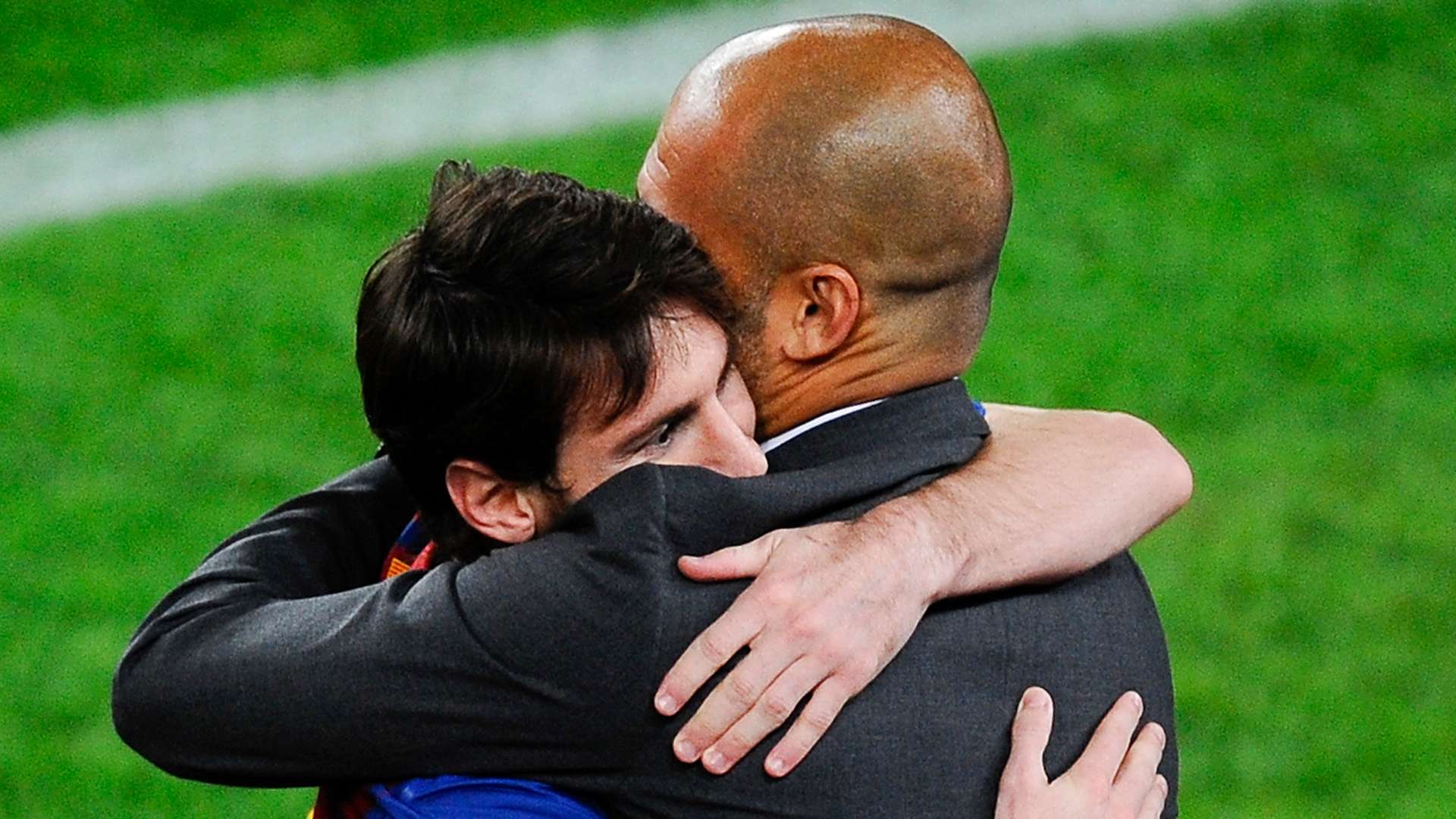 lionel messi pep guardiola fc barcelona
