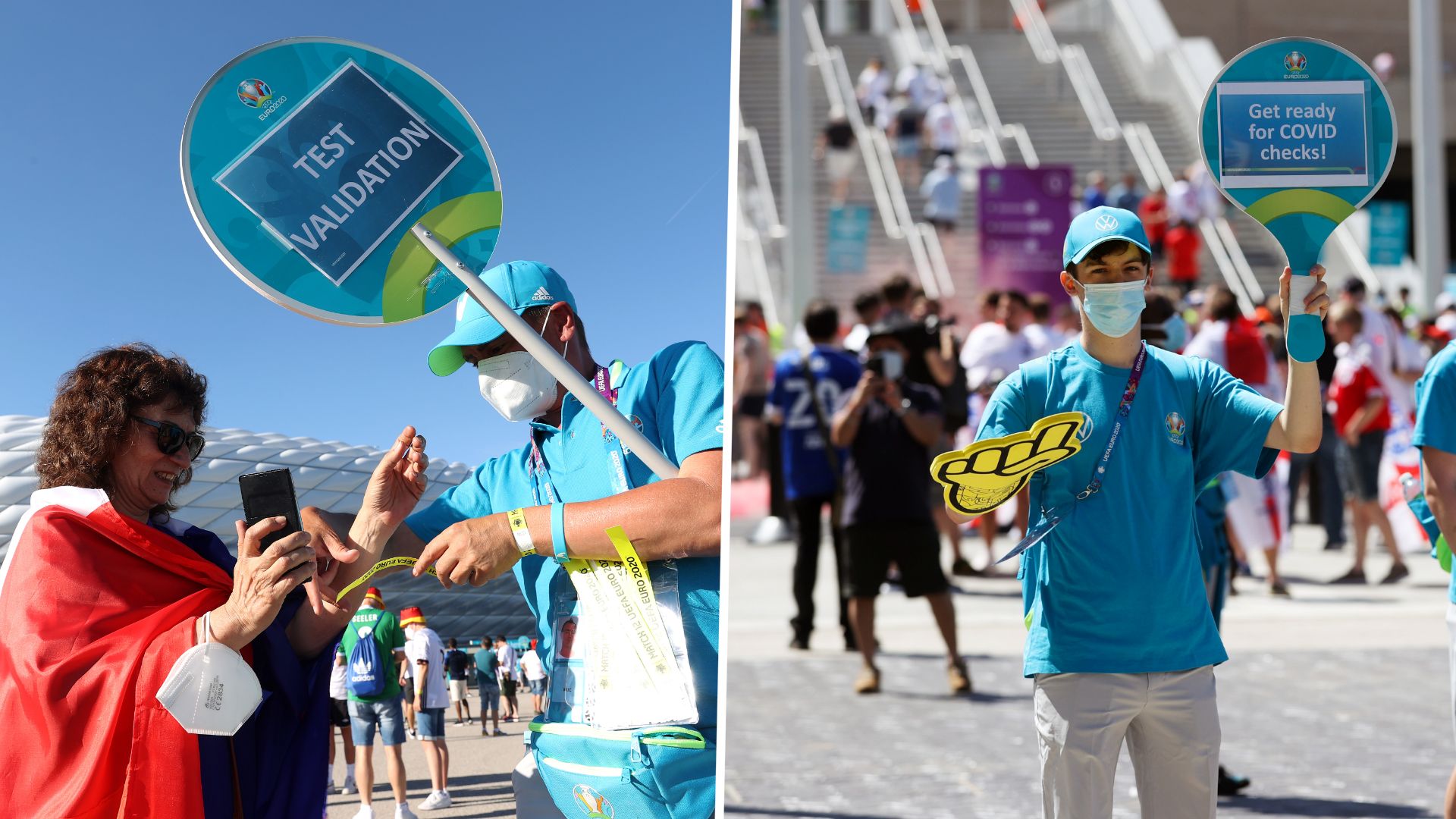 Coronavirus Covid-19 Euro 2021