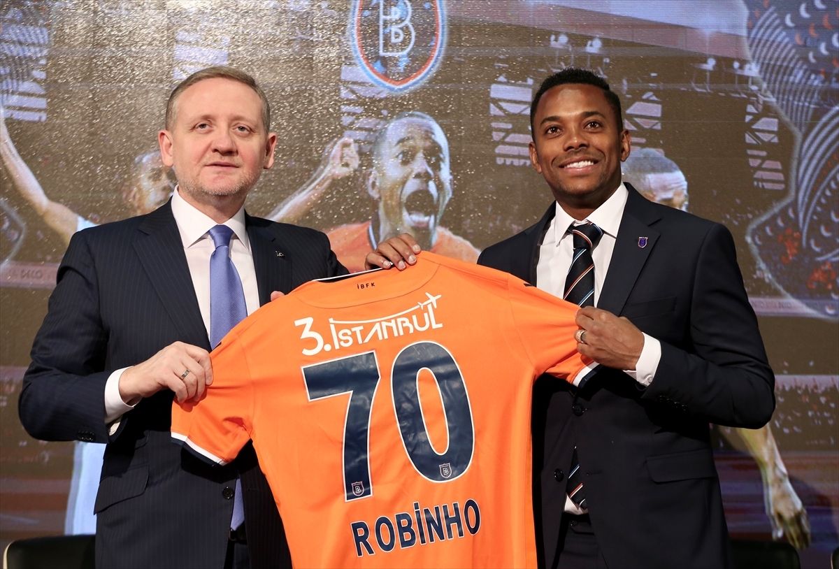 Robinho Basaksehir Transfer Press Conference