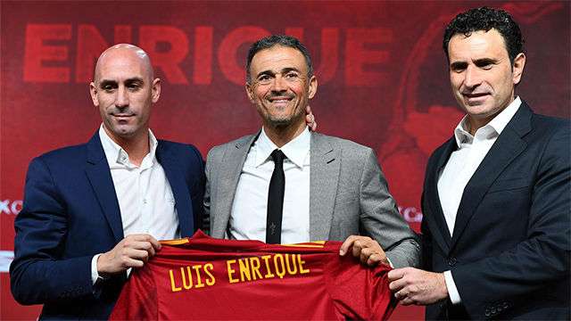 Luis Enrique, Rubiales y Molina