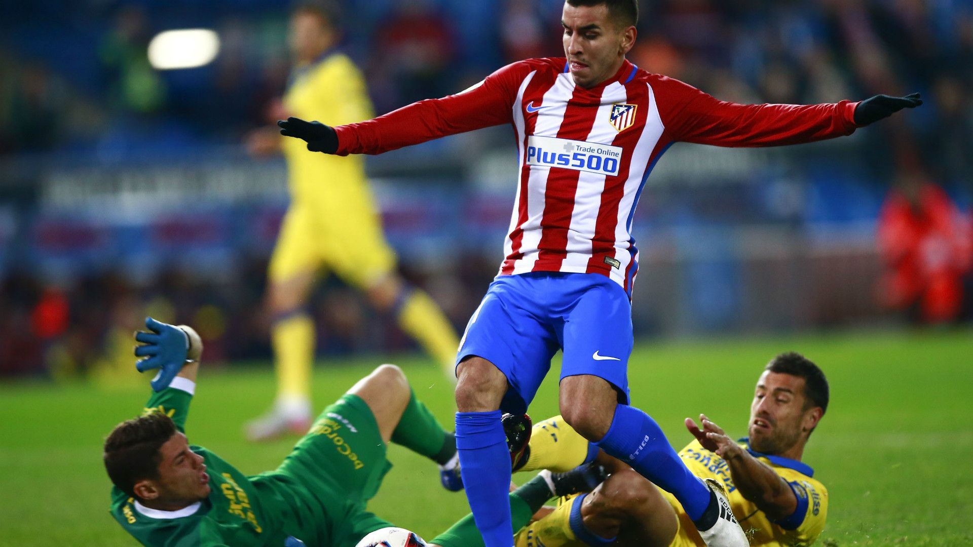 Lizoain Angel Correa Atletico Madrid Las Palmas Copa del Rey