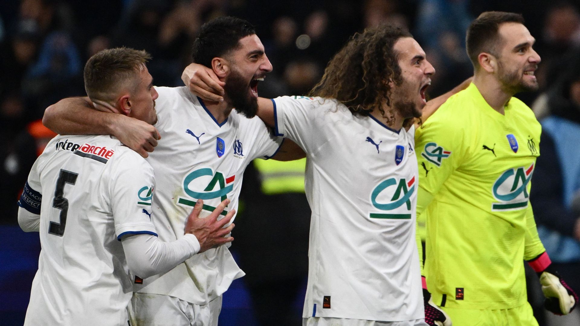 Samuel Gigot Matteo Guendouzi Marseille PSG