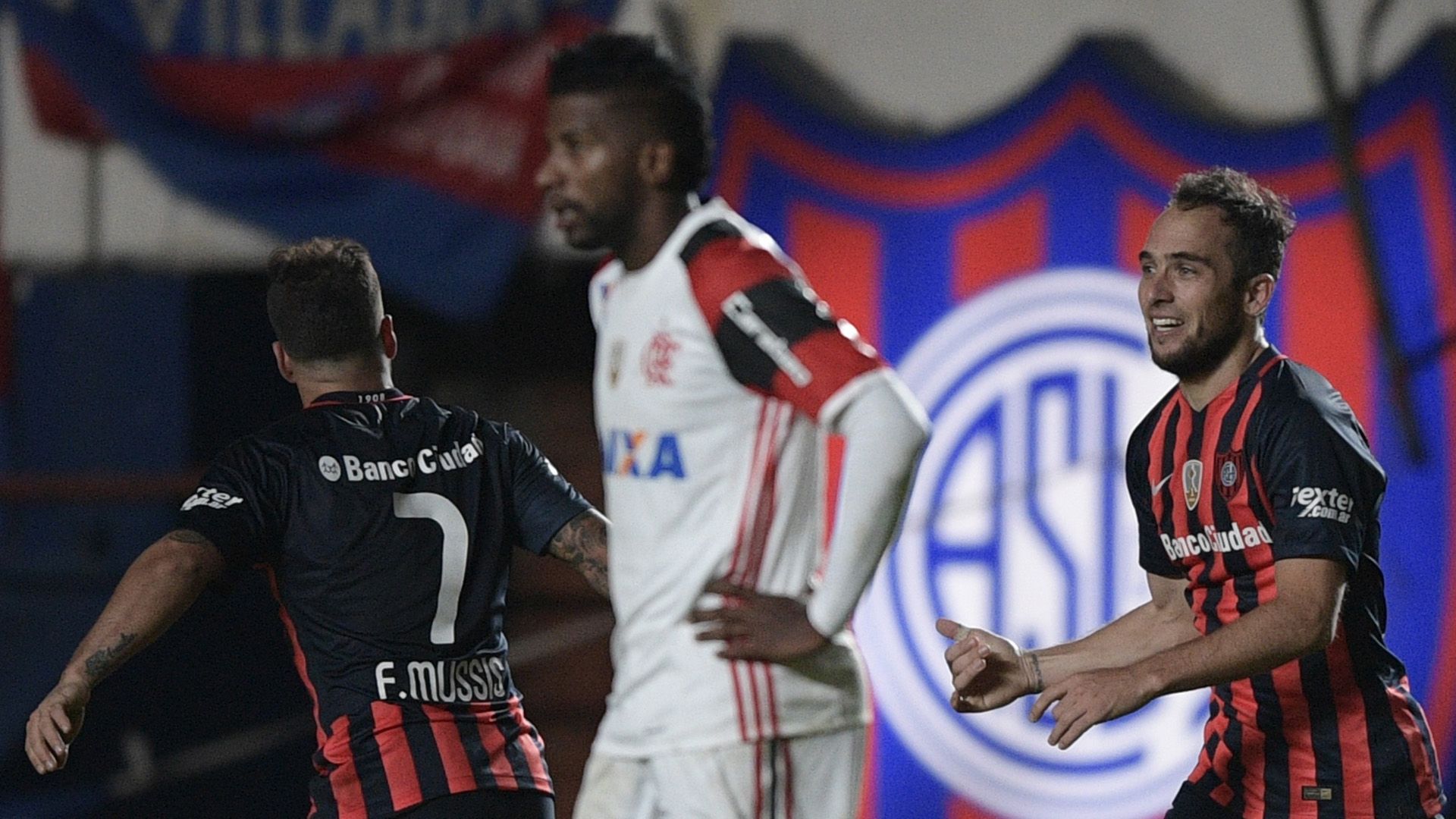 Rodinei Fernando Belluschi San Lorenzo Flamengo Libertadores 17052017