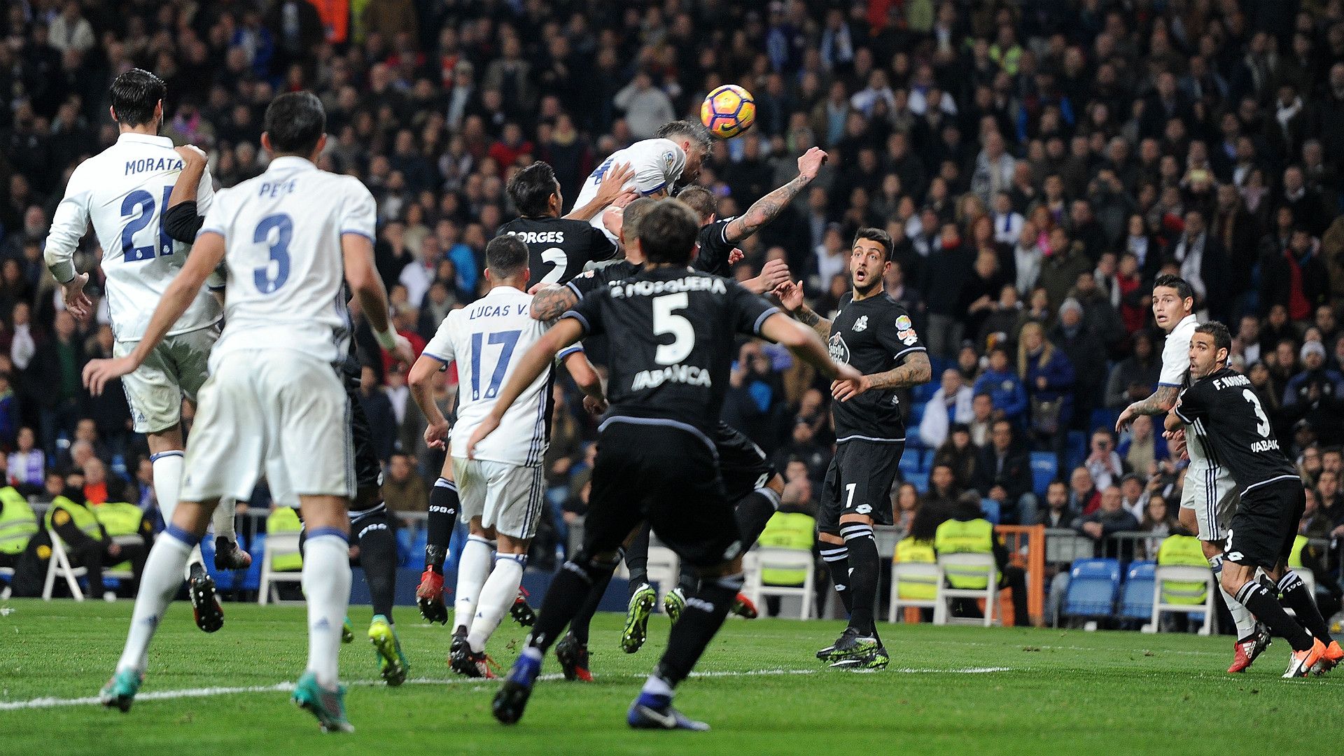 Sergio Ramos Real Madrid Deportivo Coruna LaLiga 10122016
