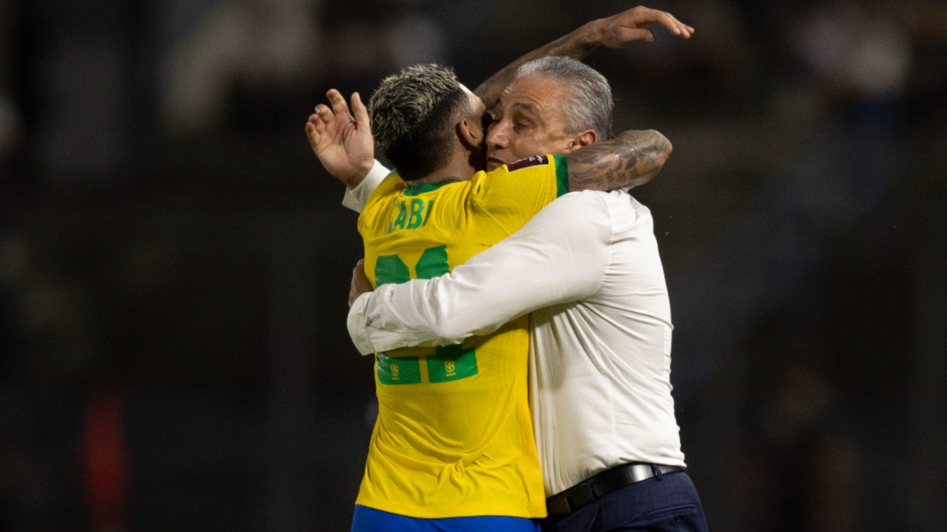 Gabigol Tite Venezuela Brasil Eliminatórias 07 10 2021