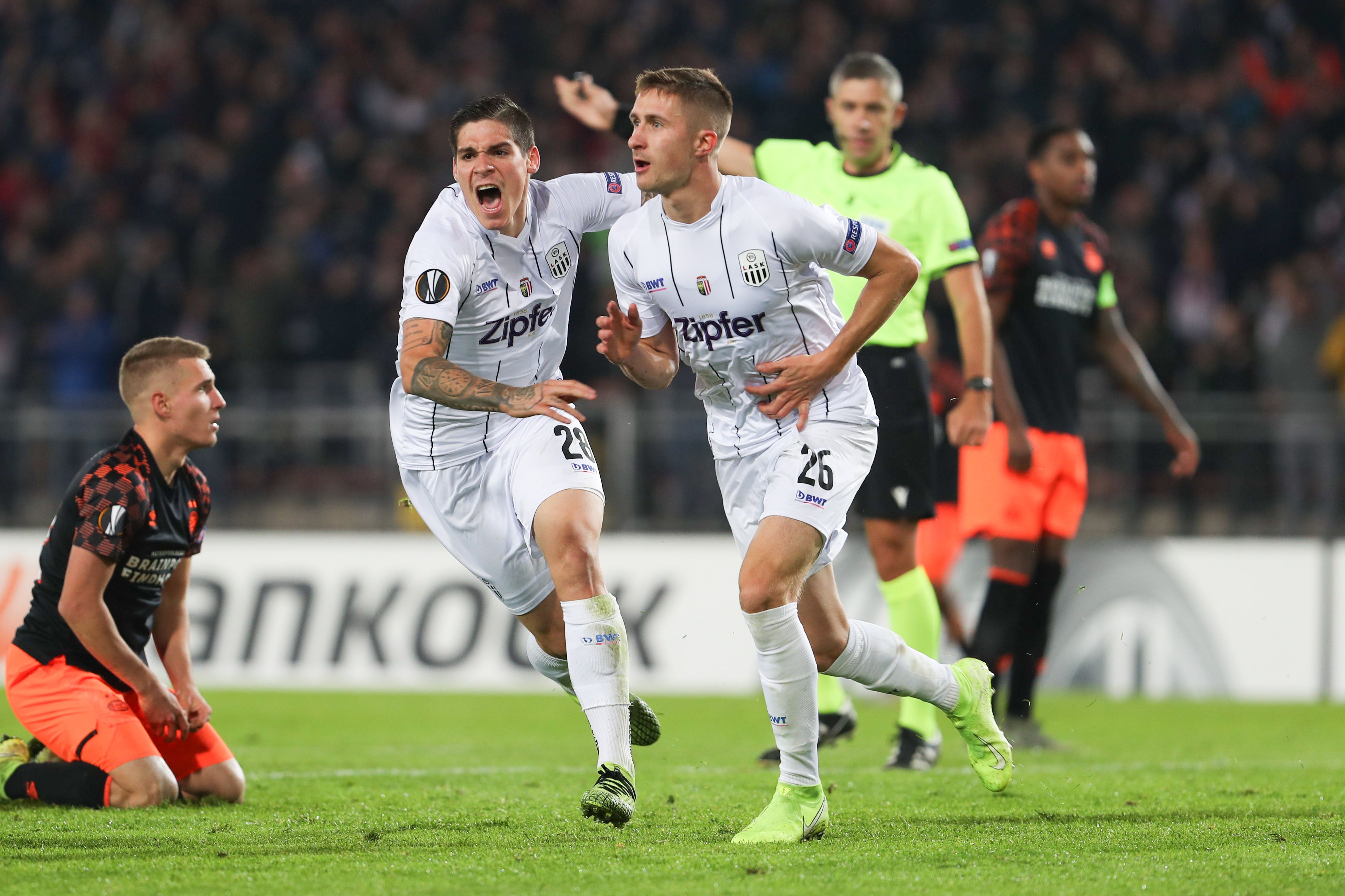 LASK Linz PSV 7/11/19