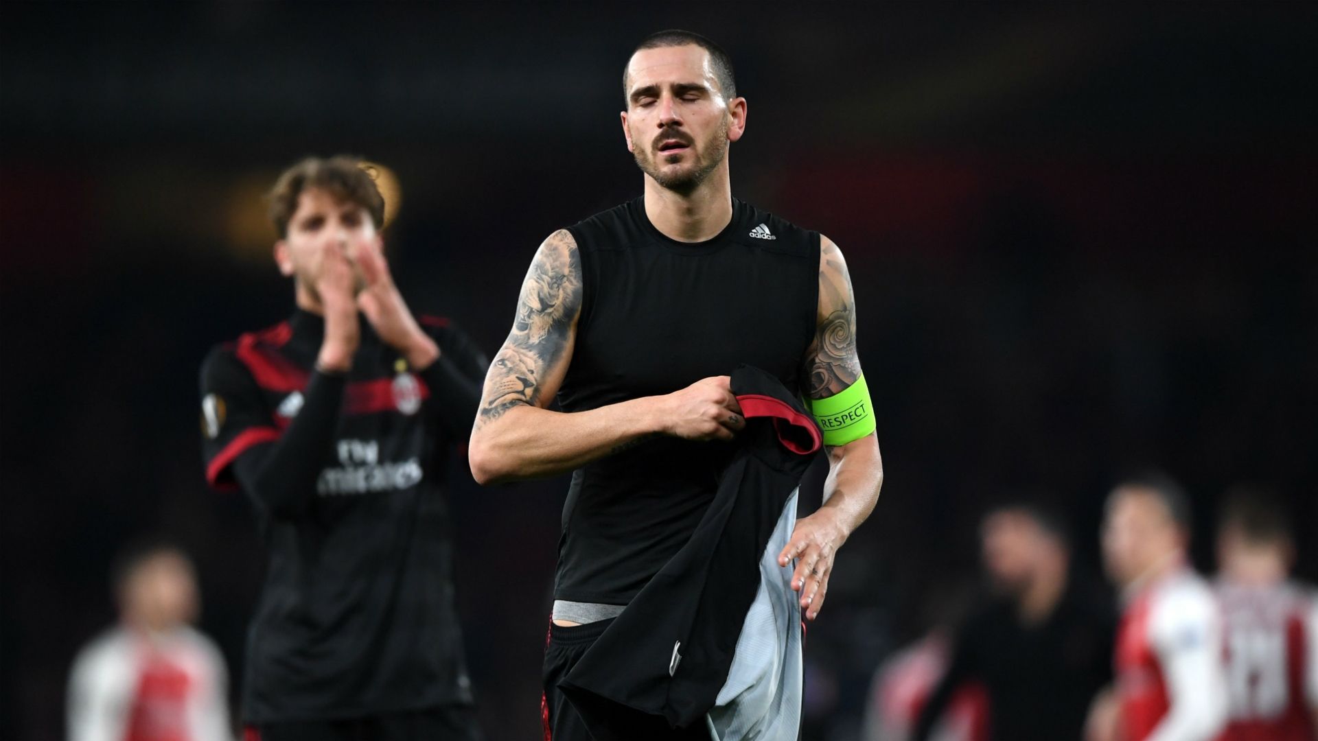 Leonardo Bonucci Arsenal Milan Europa League