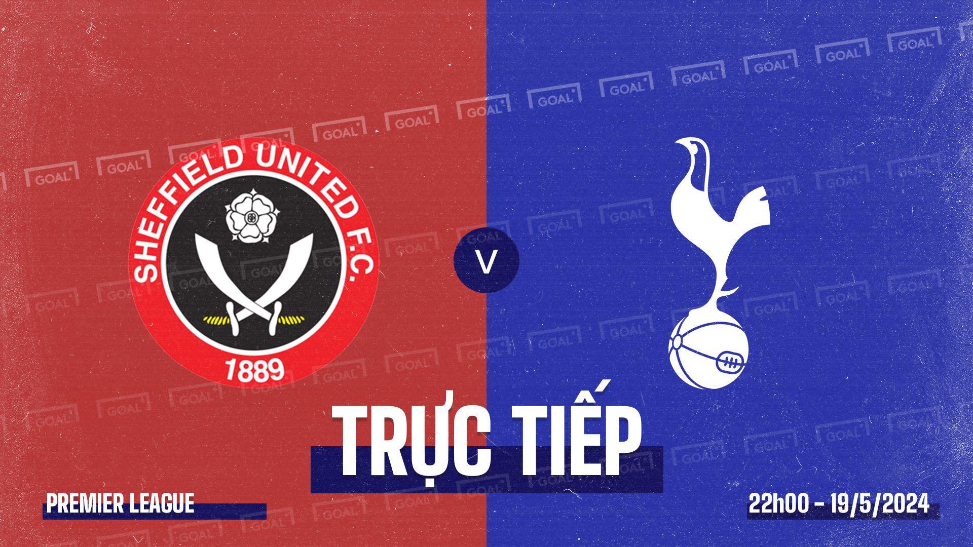 Sheffield United vs Tottenham Premier League 2023/24 GFX