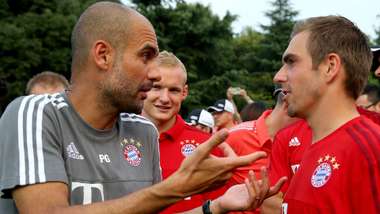 Pep Guardiola Philipp Lahm Bayern München Bundesliga 20072015