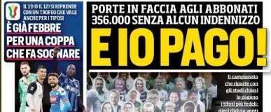 4 June 2020 Corriere embed only newspapers covers