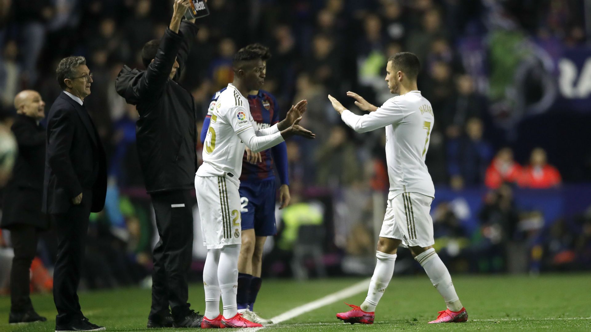 Vinicius Junior Eden Hazard Real Madrid