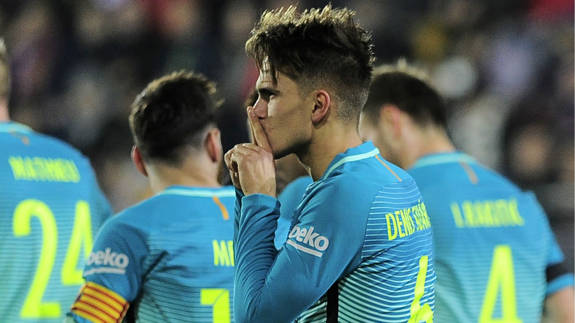 Denis Suarez Barcelona LaLiga 22012017