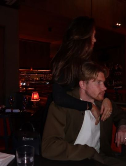 Kevin De Bruyne and Michele Lacroix