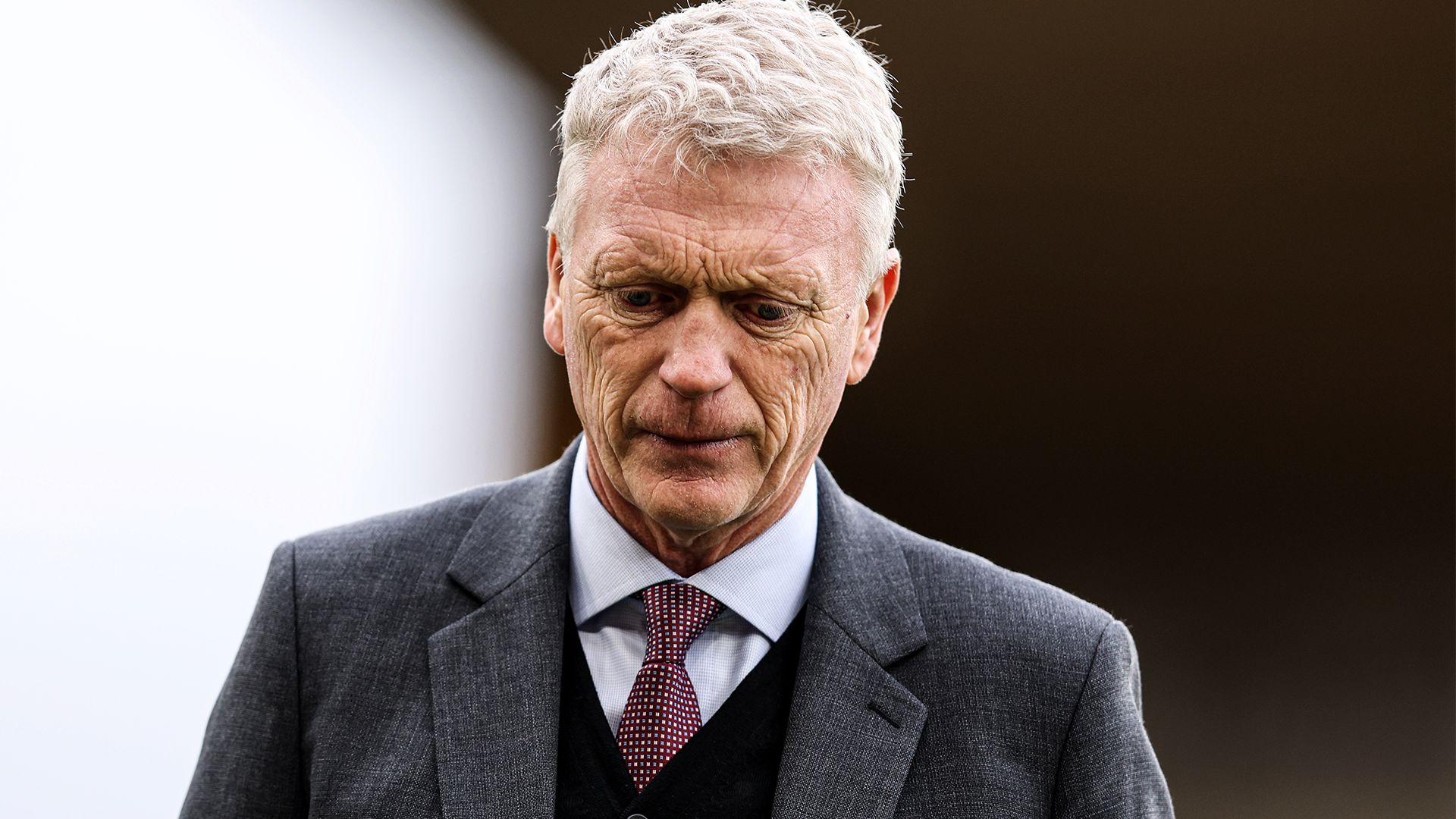 David Moyes West Ham sad 2022-23